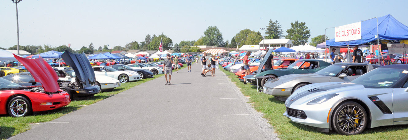 Corvettes at Carlisle